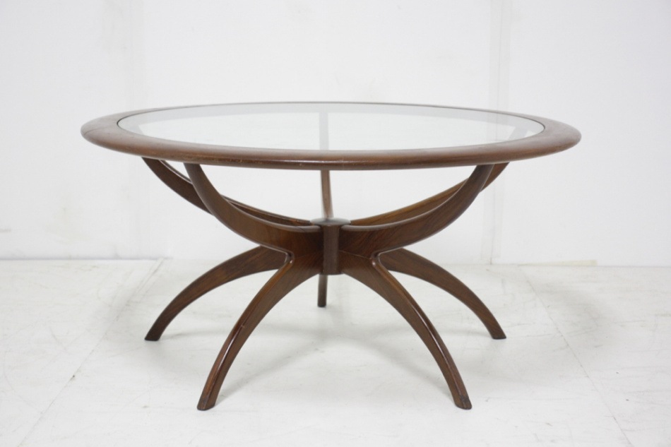 週末価格) ガラス　コーヒーテーブル　検( gーplan gplan) 送料込 ジープラン（G-plan）アストロラウンド【ガラス】コーヒー