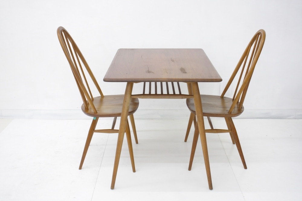 ERCOL（アーコール）Kitchen table（キッチンテーブル）＆チェアセット