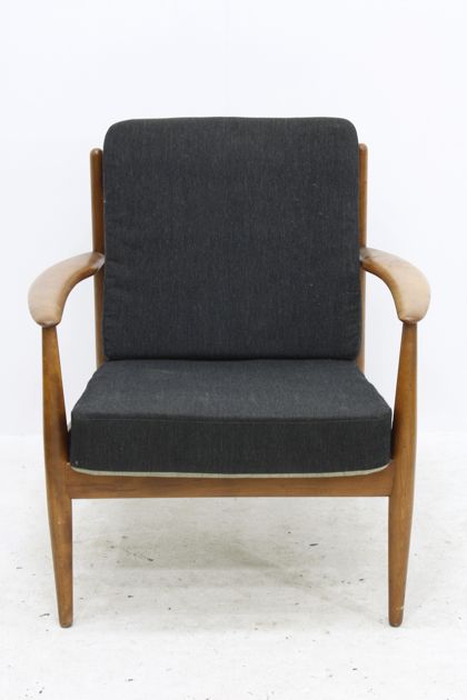 北欧 ヴィンテージ Grete Jalk グレーテ・ヤルク チーク イージー