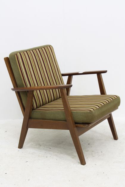 27日まで 北欧 イージーチェア チーク材 イージーチェア Tove & Edv. Kindt-Larsen チーク オーク 北欧