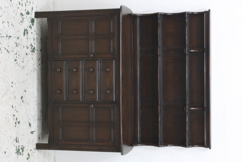 レンタル：ERCOL(アーコール) オールドコロニアル カップボード