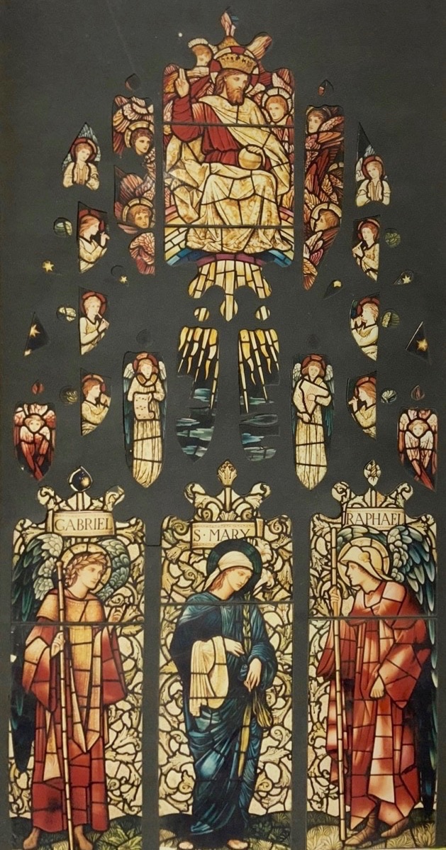 ウィリアム・モリス 天使 音楽隊 | Stained Glass Museum