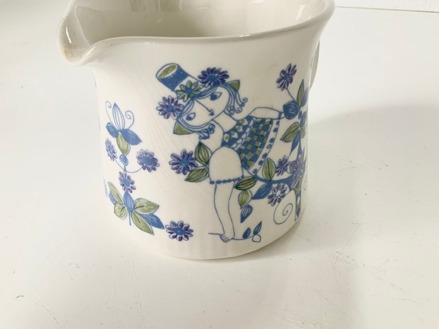 / ロッテ Figgio / フィッギオ フィッギオ　美品Lotte柄の可愛い調味料セット！ 北欧ビンテージ　figgjo Lotte カップ＆ソーサー 北欧食器 食器