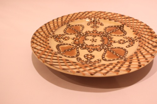 山田洋次さん　皿　スリップウェア 山田洋次 スリップウェア 絵皿1 | すべての商品 | ANTIKAと