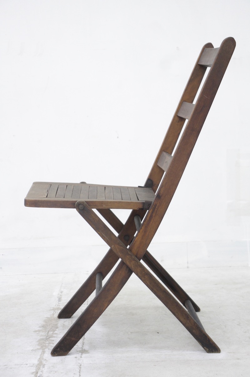 ヴィンテージ 木製フォールディングチェア | 湯の花ファクトリー,北欧