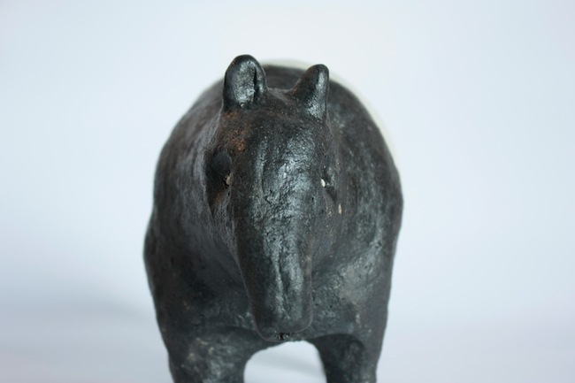 前川幸市 陶動物 バク | 大阪店民藝陶器在庫,作家もの陶器 前川幸市