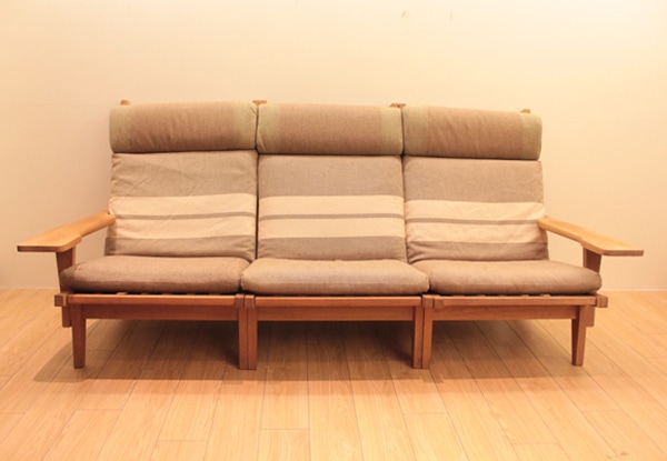 ウェグナーGETAMA社GE375ハイバックソファー 楽天市場】Hans J.Wegner(ハンス・J・ウェグナー) GE375