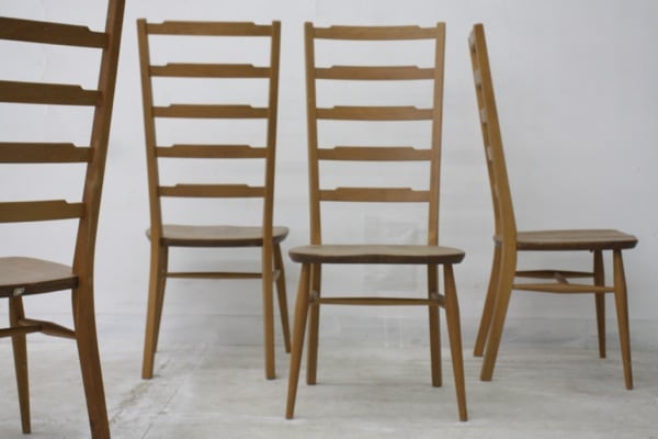 ERCOL(アーコール) ラダーバックチェア 4脚セット | ERCOL（アーコール 