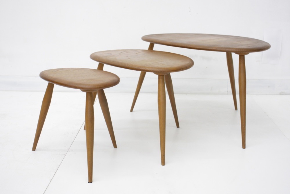 アーコール ネストテーブル　ercol サイドテーブル　コーヒーテーブル Ercol Nest of Table / アーコール ネスト オブ テーブル