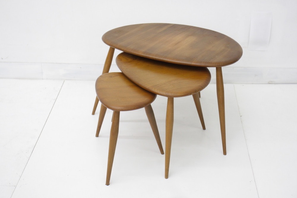 アーコール /ercol 英国ビンテージ ネストテーブル ZR22130 アーコール /ercol 英国ビンテージ ネストテーブル ZR22130