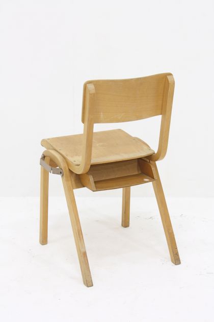 イギリス ヴィンテージ ギャンギング&スタッキングチェア PR93