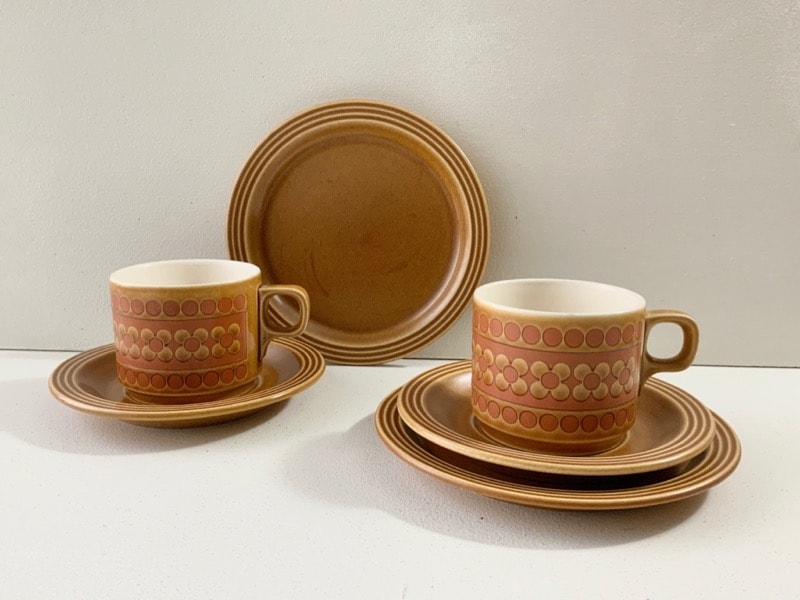 Hornsea（ホーンジー） トリオ6客セット | VINTAGE MUSEUM,英国陶器