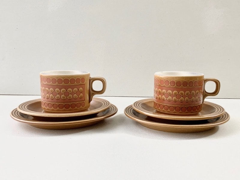 Hornsea（ホーンジー） トリオ6客セット | VINTAGE MUSEUM,英国陶器