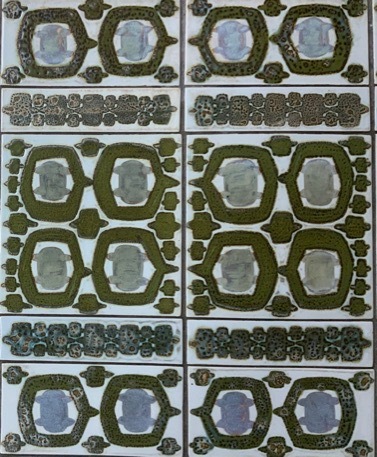 ロイヤルコペンハーゲン TENERA ローズウッド タイルトップテーブル