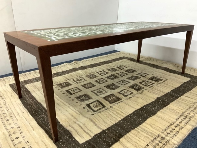 ロイヤルコペンハーゲン TENERA ローズウッド タイルトップテーブル