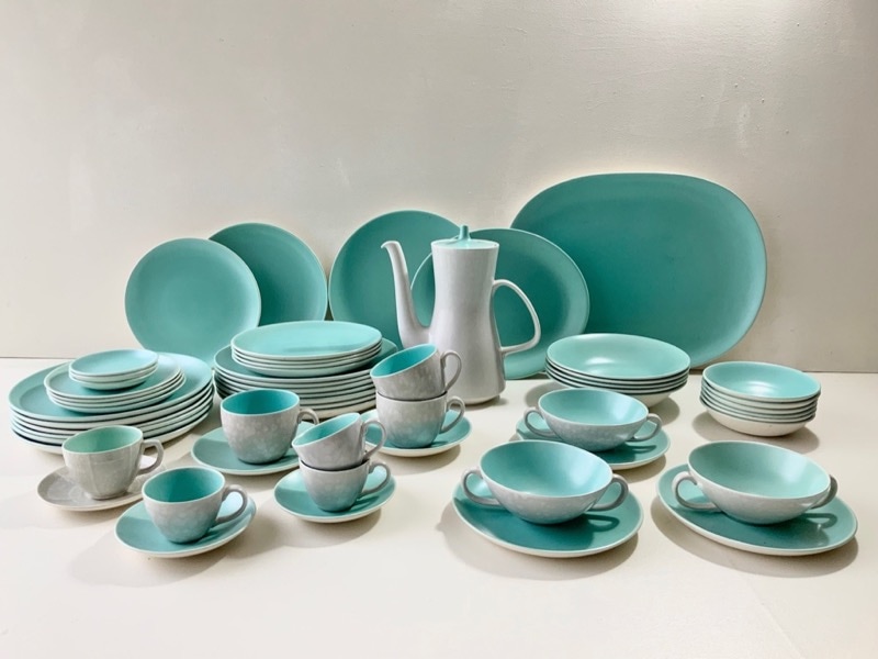 Poole Pottery（プールポタリー） Twintone／Ice Green& Seagull 