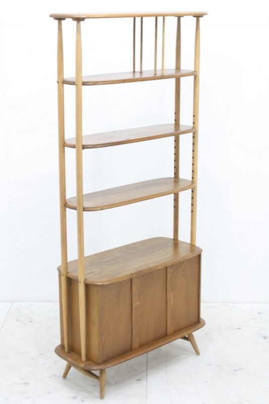 アーコール　ルームディバイダー　オープンラック　ブックシェルフ　棚　ERCOL アーコール ルームディバイダー オープンラック ブックシェルフ