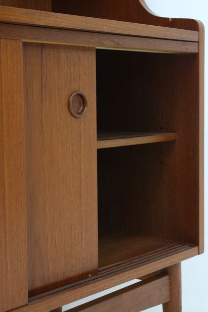 北欧ヴィンテージ シェルフ レンタル：北欧 ヴィンテージ チーク ブックシェルフ 202003-075