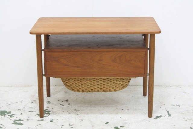 レンタル：北欧ヴィンテージ ソーイングテーブル 202003-100 | 北欧