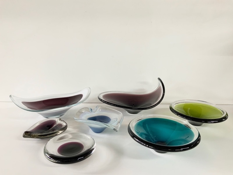スカンジナビア ガラスベースボウル／トレイ各種 | VINTAGE MUSEUM