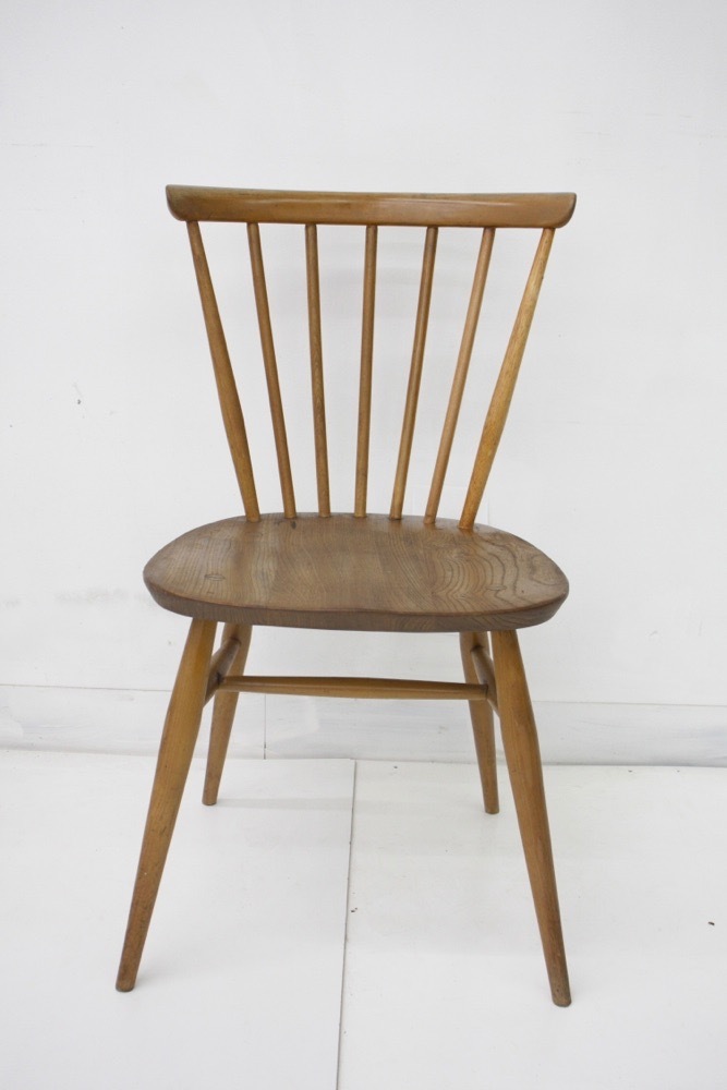 ERCOL（アーコール）Gate leg table（ゲートレッグテーブル）＆チェア