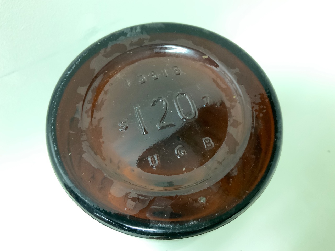 販売商品】 アンティーク デミジョンボトル／アンバー | 倫敦商会