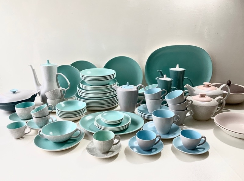 英国 イギリス プールポッタリー Poole Pottery フラワーベース 花器 