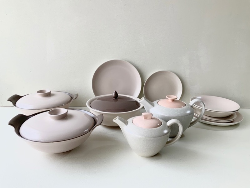 Poole Pottery（プールポタリー） Twintone／Peach Bloom×Seagull