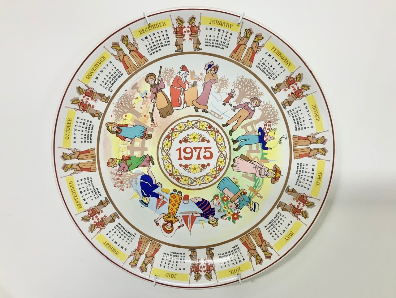 WEDGWOOD（ウェッジウッド） カレンダープレート 1970年代 | VINTAGE 