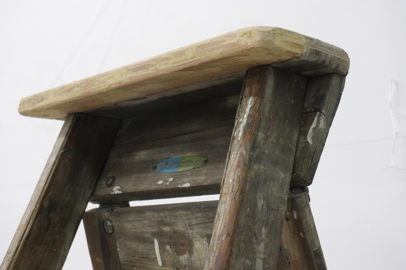 イギリス アンティーク 脚立 3 | 湯の花ファクトリー | ANTIKAとモダン