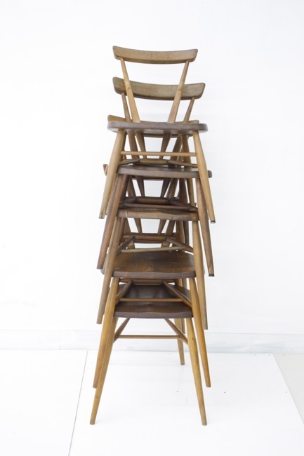 ERCOL アーコール キッズ スタッキングチェア(1/2) ERCOLアーコール キッズスタッキングチェア シングルバック S