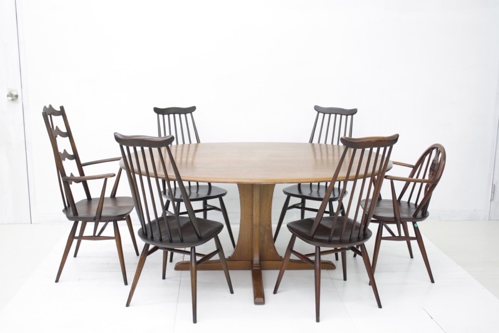 ERCOL�ʥ���������� Old colonial �����Х�ơ��֥�