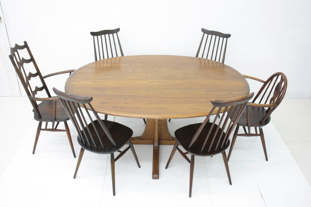 ERCOL�ʥ���������� Old colonial �����Х�ơ��֥�
