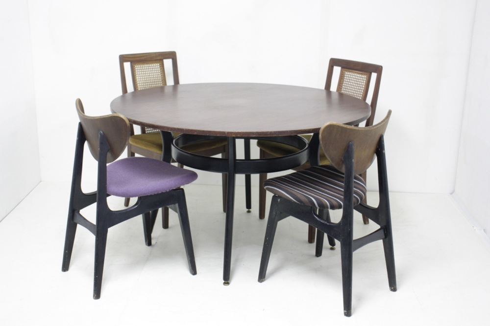 G-PLAN 1950's Tola&Black �饦��ɥơ��֥�������������å�