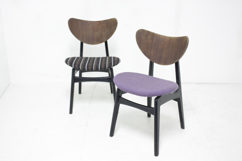 1950-60s G-PLAN Tola&Blackダイニングチェア 張替済み① 1950-60s G