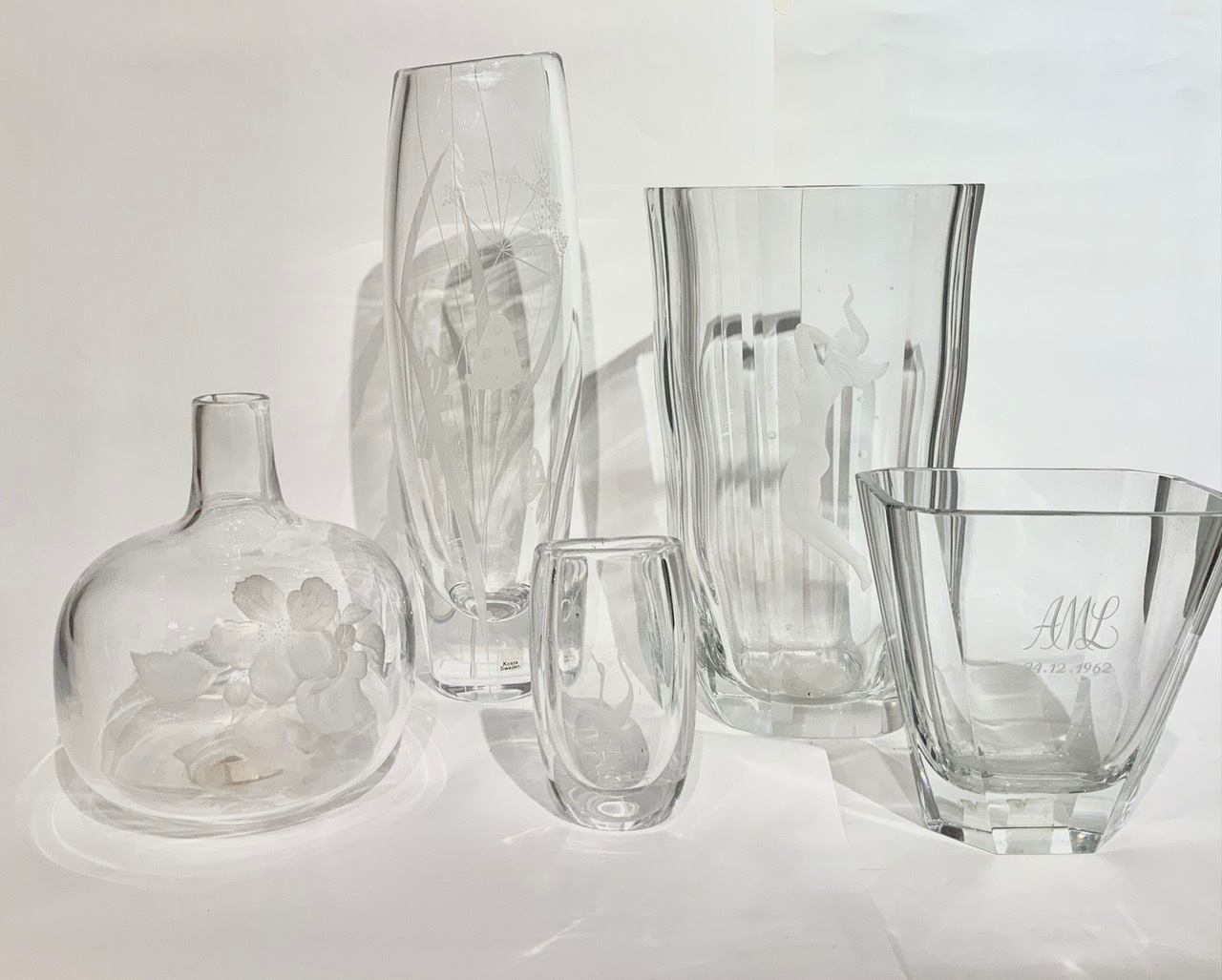 Kosta��iittala��Orrefors�����ꥹ���륬�饹�١����Ƽ�