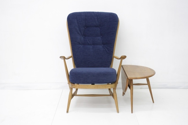 ヴィンテージ ERCOL•アーコール チェア(A-1) ERCOL(アーコール) NO,478 ダブルベンド トールバックイージーチェア1
