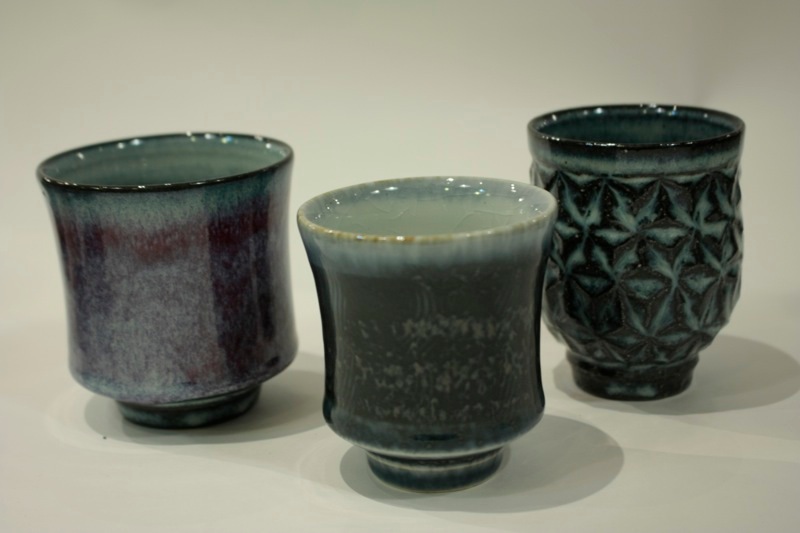 河井一喜 呉須 湯呑み | 大阪店民藝陶器在庫,作家もの陶器 河井一喜