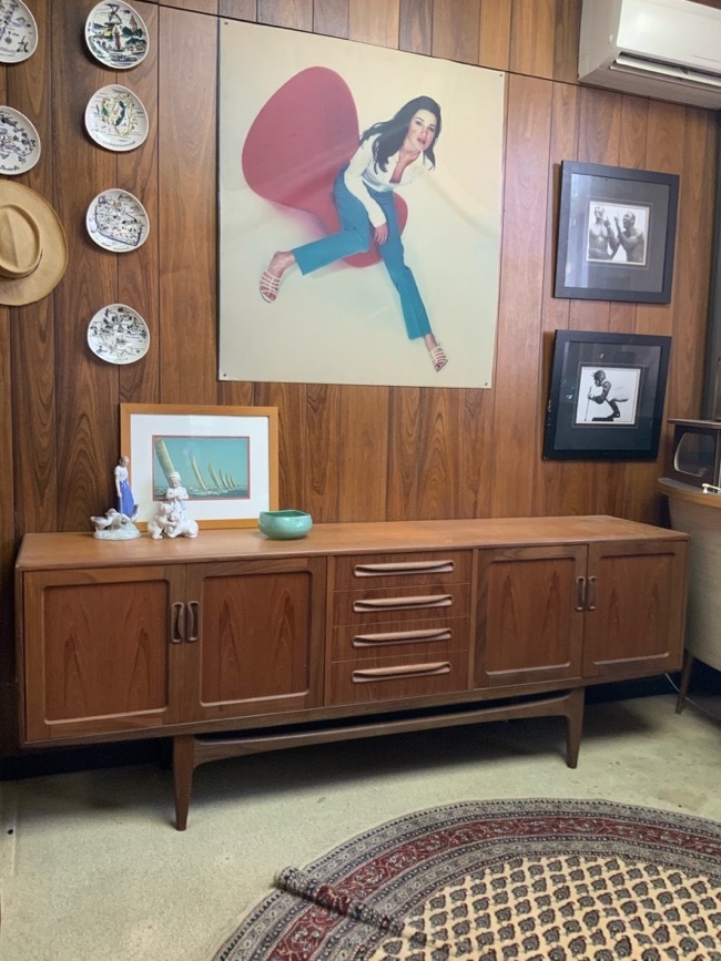 78062]G-PLAN Fresco ロングジョン サイドボード チーク 英