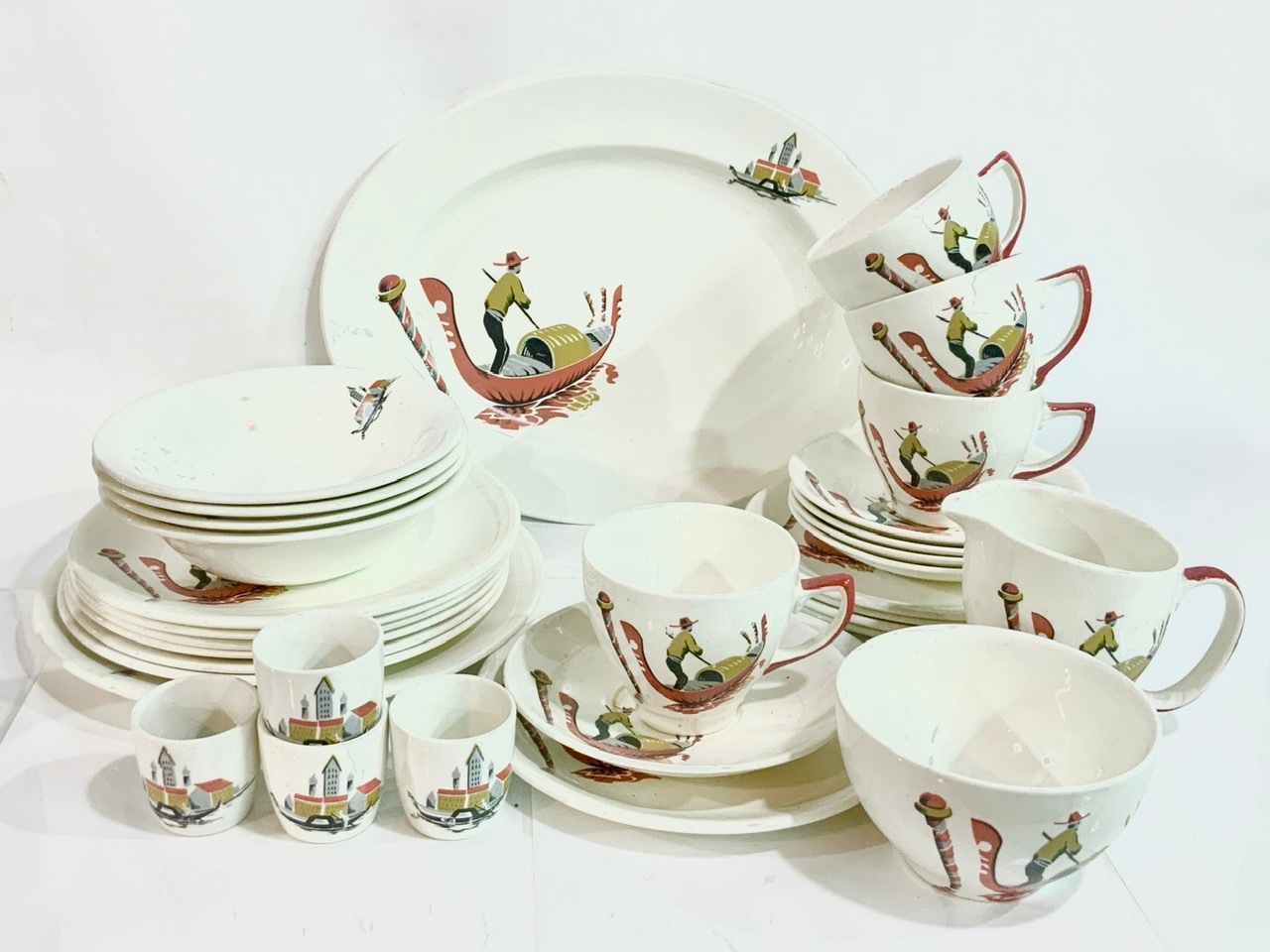 ROYAL FALCON WARE（ロイヤルファルコンウェア） プレート7枚セット 