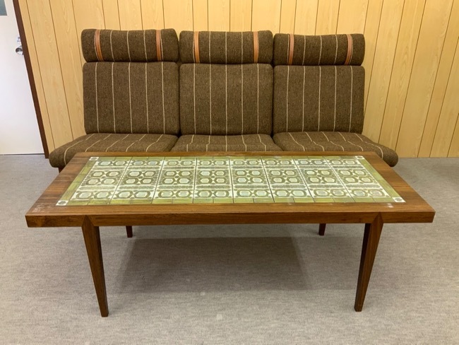 ロイヤルコペンハーゲン TENERA ローズウッド タイルトップテーブル