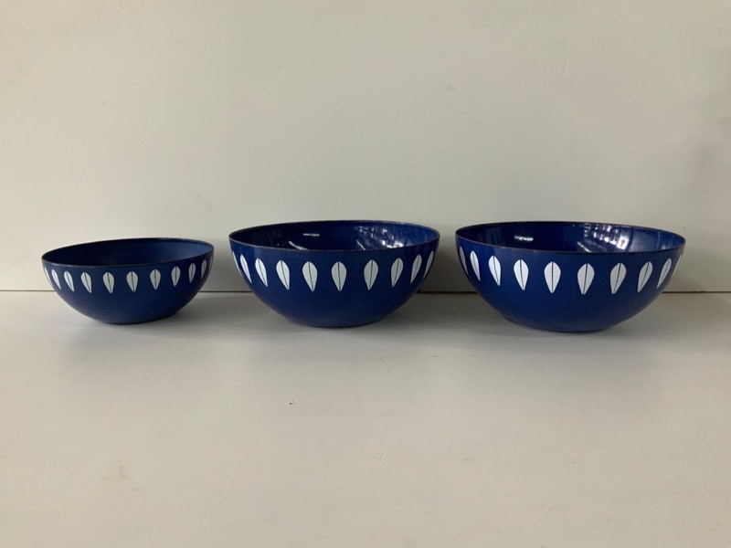 CathrineHolm キャサリンホルム　北欧　ヴィンテージ　ボウル　ブルー CathrineHolm キャサリンホルム北欧ヴィンテージボウルブルー