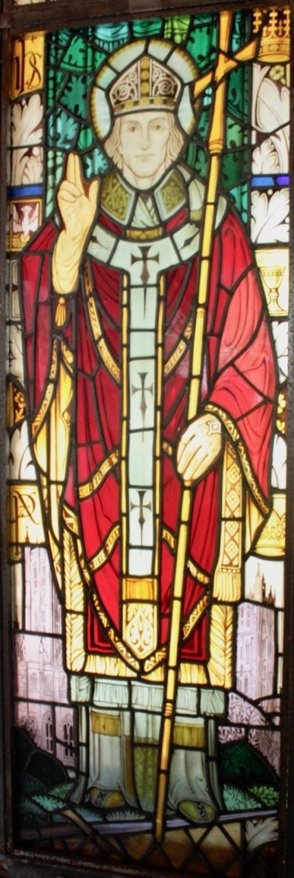 五聖人(4) 聖グレゴリウス SG | Stained Glass Museum,ステンドグラス