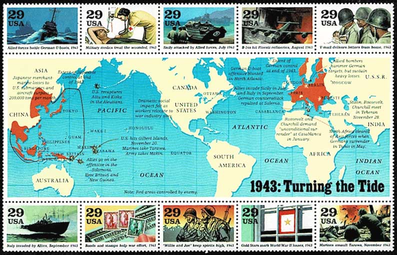 3691 外国切手 ハンガリー 1941年 第二次世界大戦 5種完 切手が