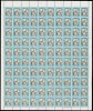 通常切手 第1次円単位 おしどり 5円 100枚シート No.3