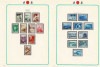 日本切手アルバム第2巻 68、69 2ページセット