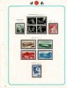 日本切手アルバム第2巻 62 1ページセット
