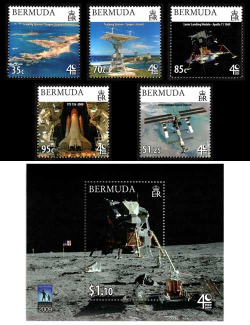 2009年 国際天文学年 切手6種セット バミューダ諸島発行 | 切手,北米