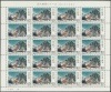 近代美術シリーズ 第9集 雪の発電所(岡鹿之助) 60円切手シート