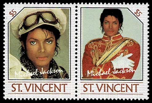 まとめ済5699 外国切手 タンザニア 1990年 マイケル・ジャクソン